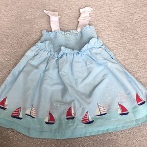 Sailboat dress Janie and Jack